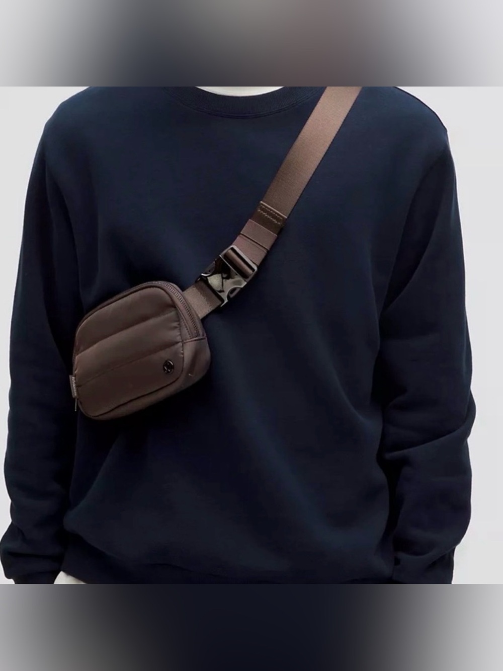Lululemon Wunder Puff Iridescent Everywhere Belt Bag 1L - Heathered Espresso - Picture 6 of 15